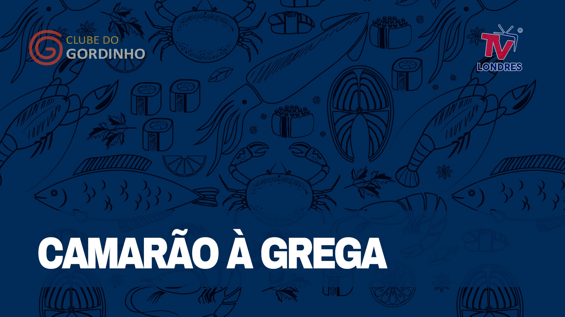 Camarão à grega