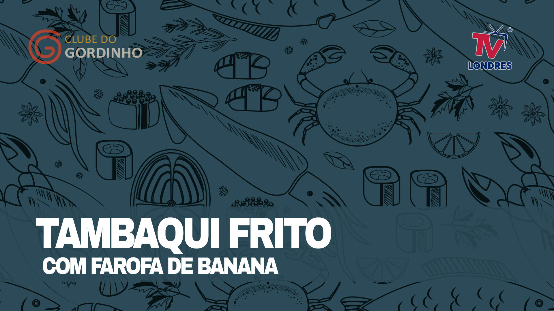 Tambaqui frito com farofa de banana e marisco